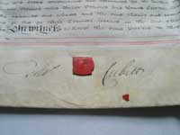 Thomas Cubitt's signature