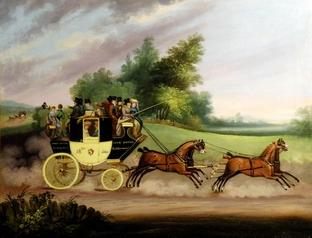 Regency Stage coach