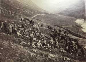 Walter at a deer hunt in the Scottish Highlands (1)