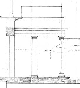 Elevation detail mforn exterior dining room