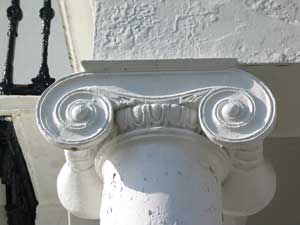 Doric capital at No 13 Sussex Square