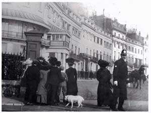 Edward VII in Lewes Crescent