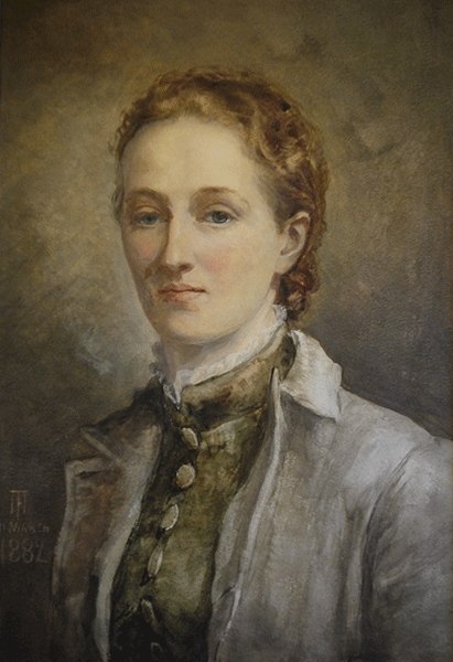 Mary Watts self portrait